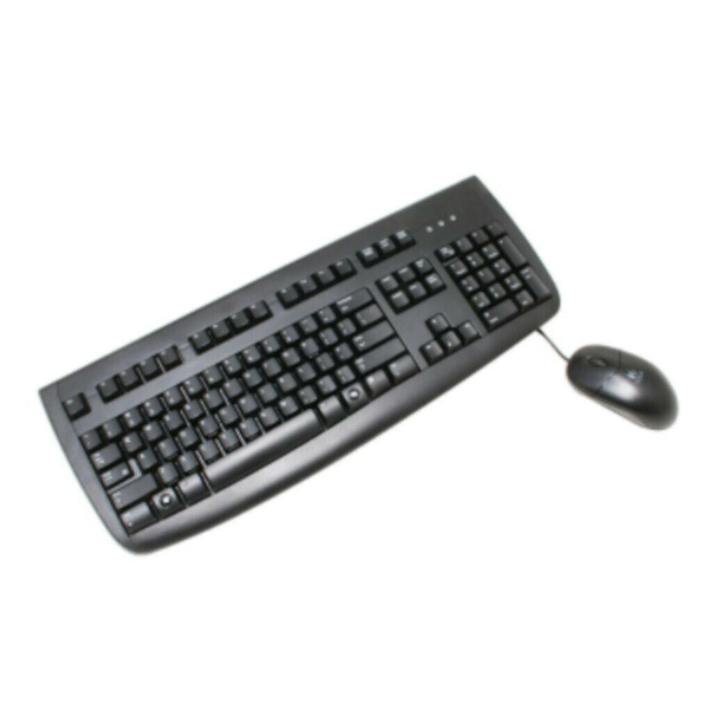 Logitech 967973-0403 Black 104 Normal Keys PS/2 Standard Deluxe 250 Desktop (...