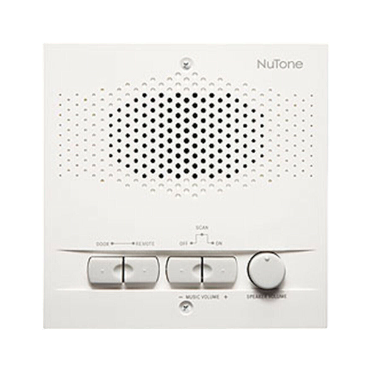 NuTone NRS103WH 3-Wire Indoor Intercom Remote Station