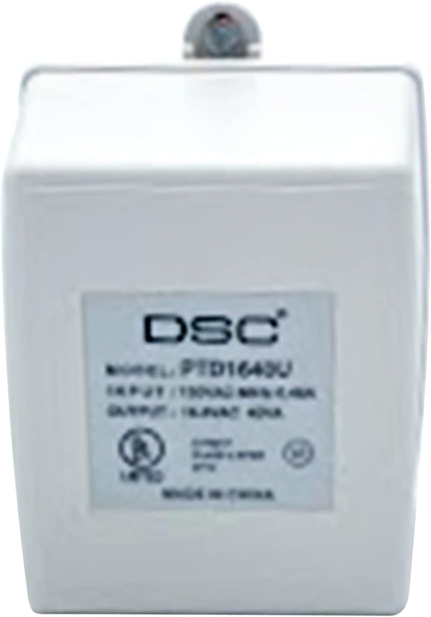 DSC PTD1640U 16.5VAC 40VA Plug-in Power Transformer