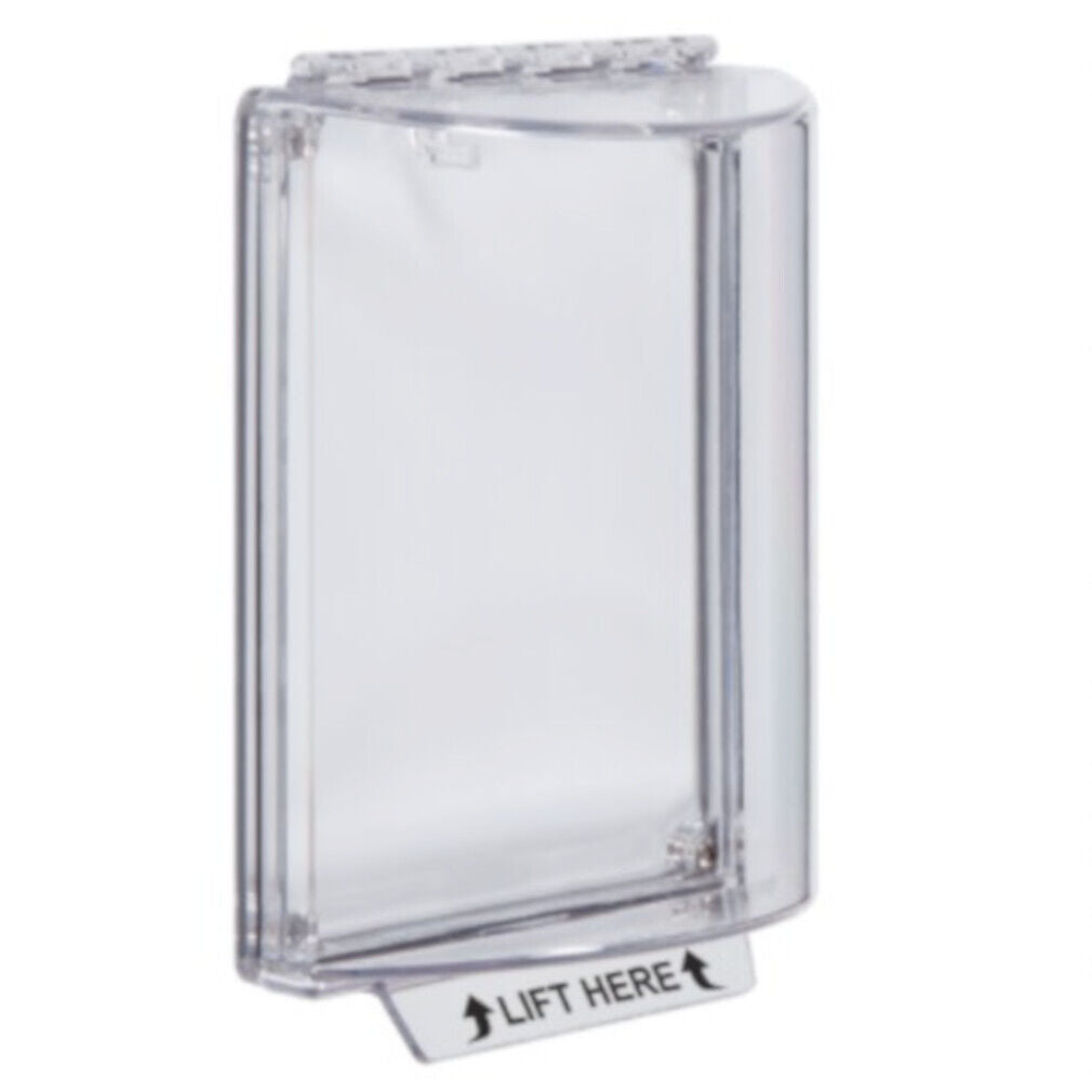 Safety Technology International, Inc. STI-13000NC Universal Stopper without Horn Housing, Flush, Clear , White