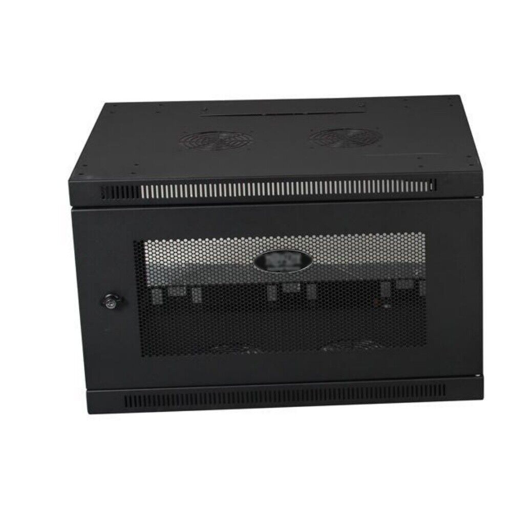 TrippLite SRW6U Wall Mount Rack Enclosure Server Cabinet Black
