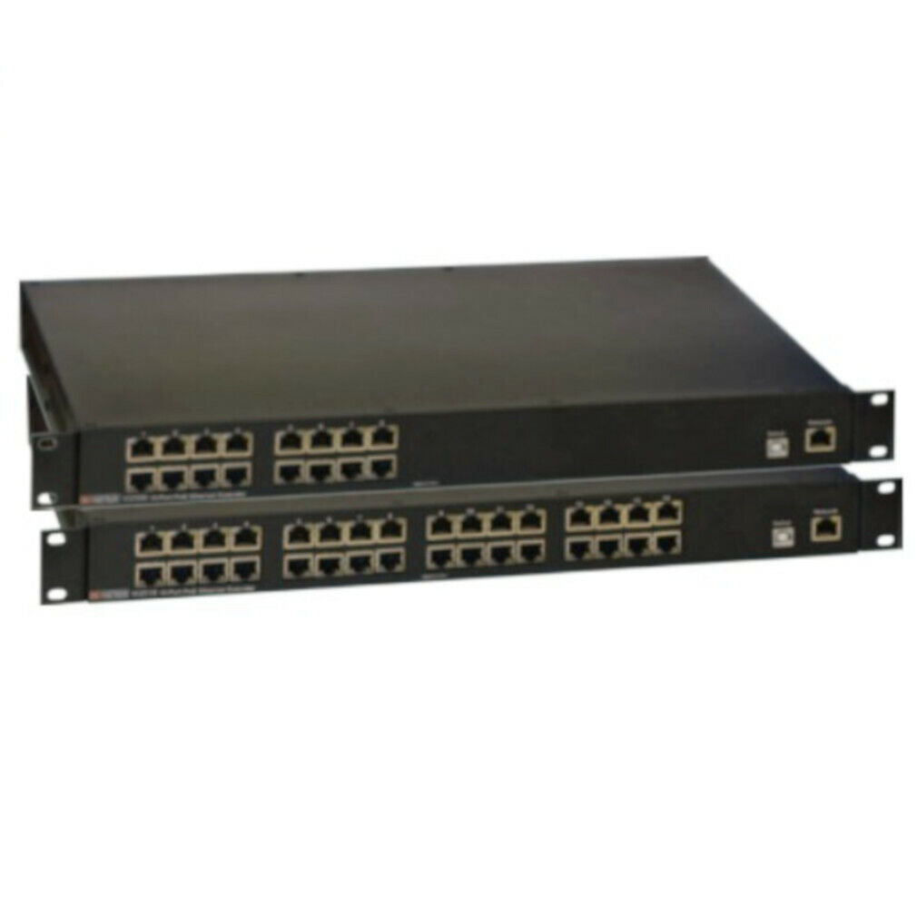 Vigitron Vi2508, Extended POE Midspan 8-Port POE+ UTP Ethernet Extender