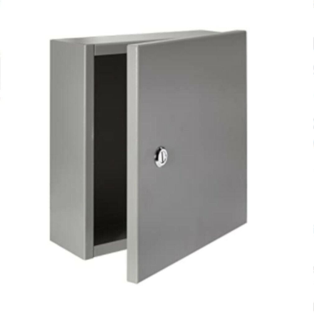 Wiegmann N1C121204 N1C Series NEMA 1 Small Hinged Cover Wallmount Cabinet